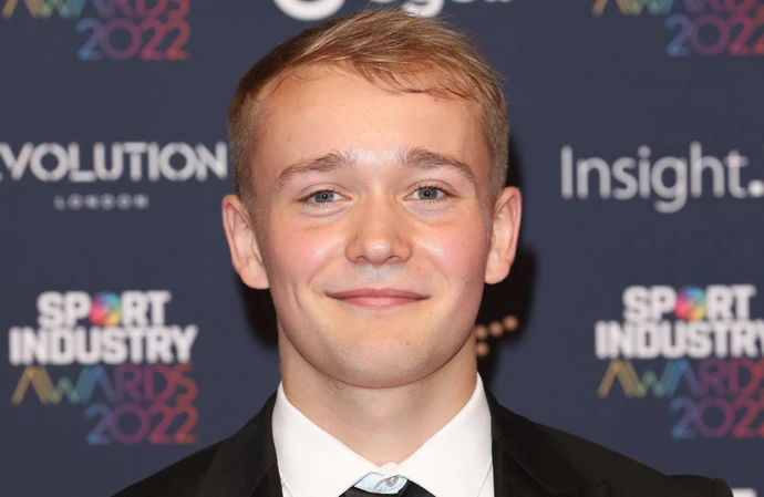Billy Monger at the Sport Industry Awards in 2022