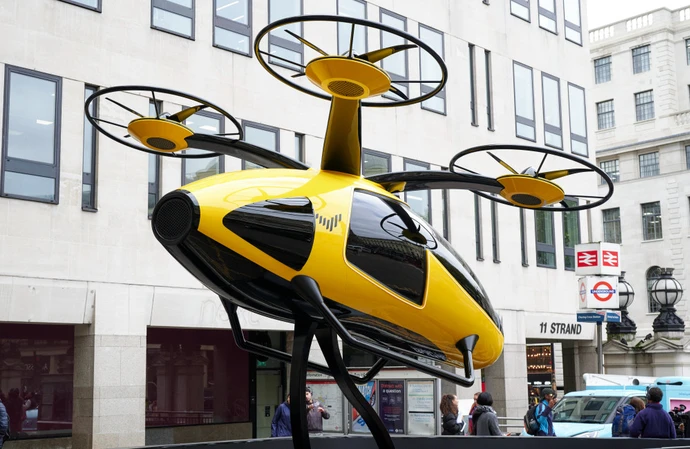 Flying Taxis could be zooming in the skies above Britain in 2028