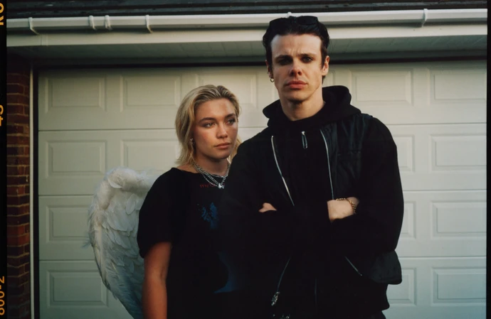 Yungblud compared Florence Pugh, the star of his new music video, to Lady Gaga
