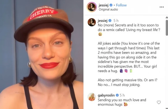 Jessie J has been diagnosed with breast cancer