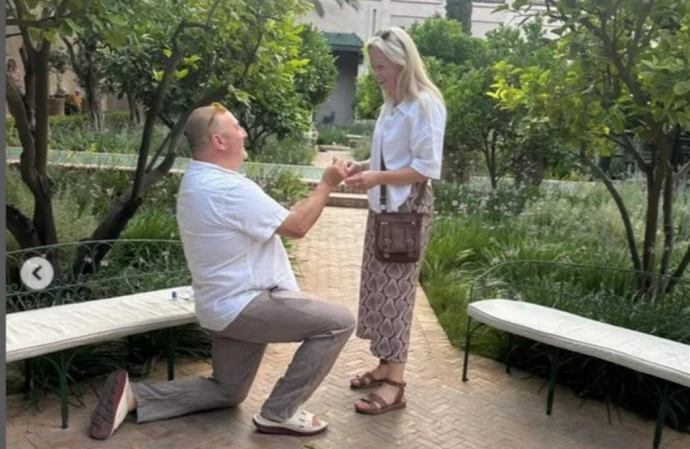 Wynne Evans has got engaged (c) Instagram