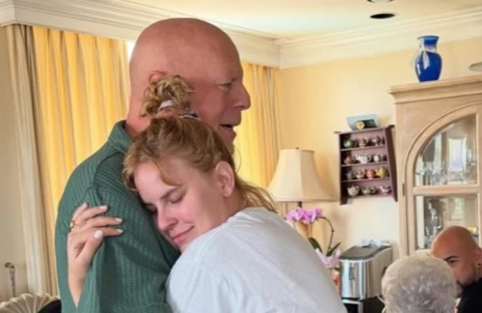 Bruce Willis’ daughter Tallulah has shared intimate moments with her father amid his ongoing battle with frontotemporal dementia and aphasia