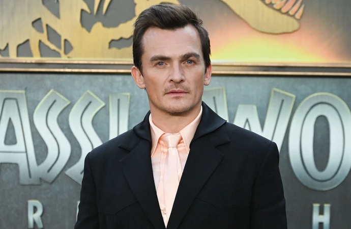 Rupert Friend missed the birth of his daughter