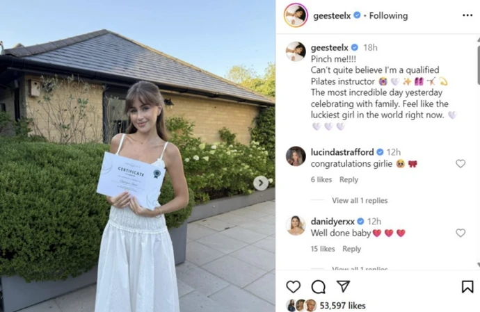Love Island star Georgia Steel launches new career away from reality TV