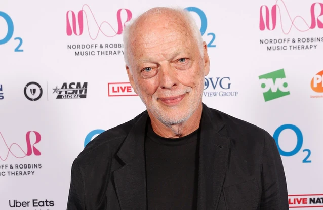 David Gilmour at the O2 Silver Clef Awards / Credit: © Dominika Schwinger