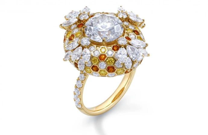 Kelly Osbourne's engagement ring (Photo courtesy Mouawad)
