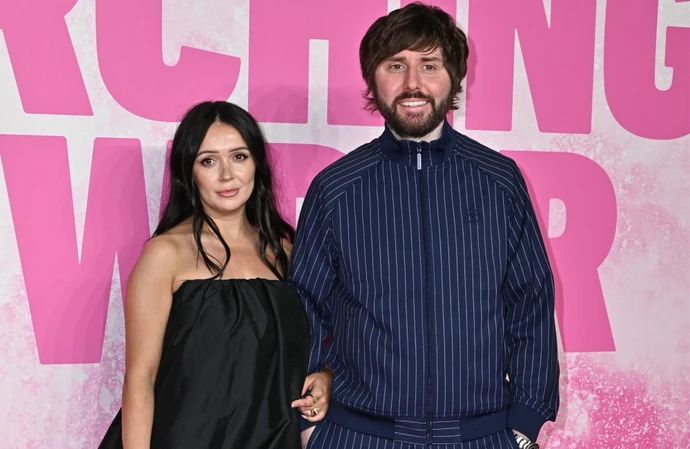 James Buckley has shown The Inbetweeners to his and wife Clair's eldest son Harrison