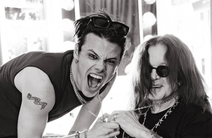 Yungblud and Ozzy Osbourne shared their love for each other during the surprise gifting