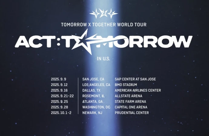 TXT have announced the US dates of their ACT : TOMORROW Tour.