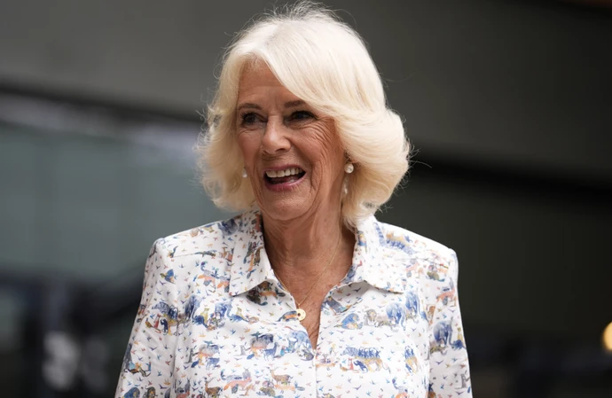 Queen Camilla paid a visit to Wimbledon earlier this week