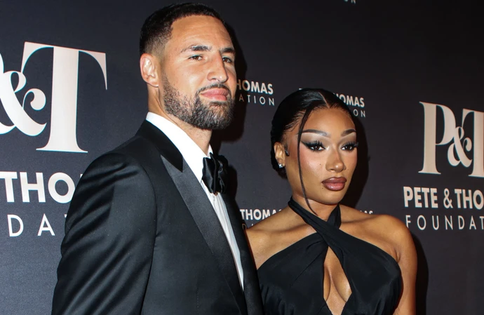 Klay Thompson and Megan Thee Stallion made their red carpet debut