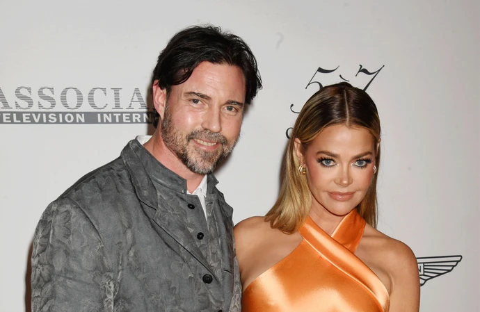 Aaron Phypers has claimed he filed for divorce from Denise Richards after finding texts between her and another man