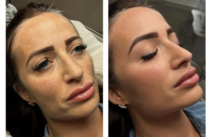 Chantelle Houghton's new look / Credit: Instagram