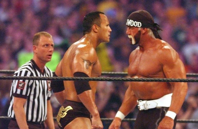 Return to WWE and epic match with The Rock