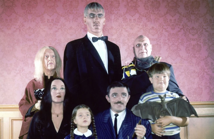 The original Addams Family cast from the 1960s TV series