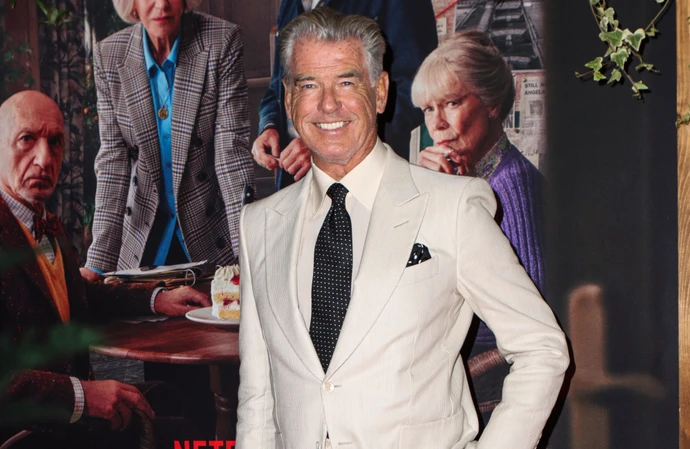 Pierce Brosnan has shared his theory about why he has luscious hair