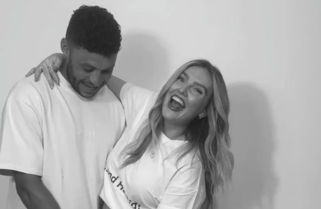 Perrie Edwards is pregnant with her second child with her footballer fiancé Alex Oxlade-Chamberlain