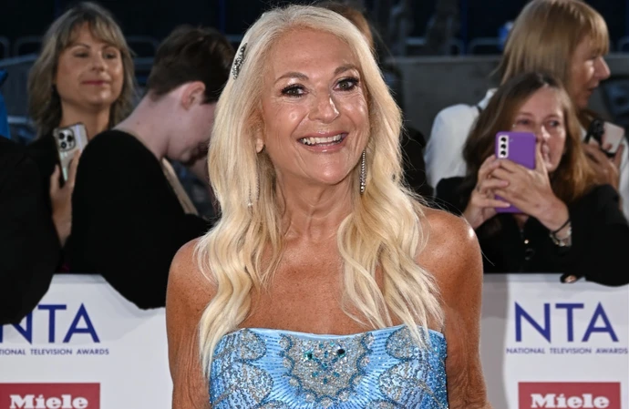 Vanessa Feltz at the National Television Awards 2025