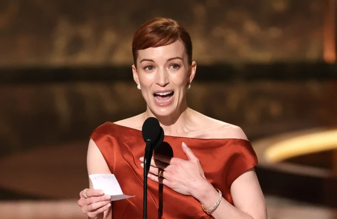 Britt Lower won at the Emmy Awards