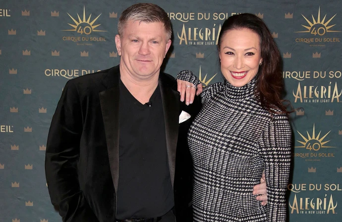 Robin Johnstone has spoken of her shock following the death of her Dancing on Ice partner Ricky Hatton
