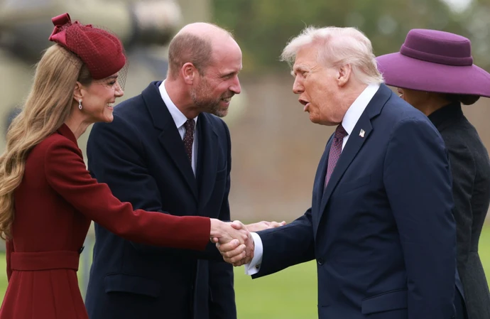 Donald Trump complimented Princess Catherine on her beauty