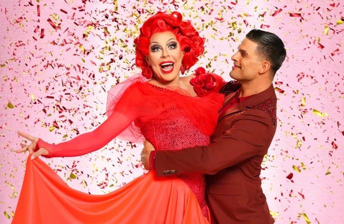 La Voix and Aljaz Skorjanec were paired up on Strictly Come Dancing 2025