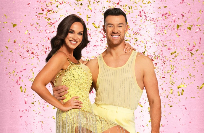 Strictly Come Dancing's Vicky Pattison and her professional dance partner Kai Widdrington
