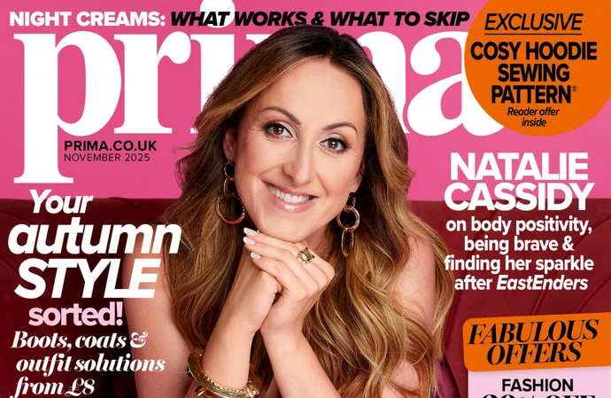 Natalie Cassidy stars on the November issue of Prima magazine / © Prima/Nicky Johnston
