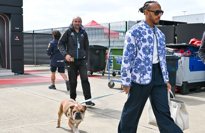 Sir Lewis Hamilton's dog Roscoe has passed away