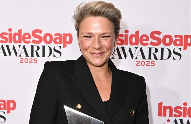 Laura Doddington at the Inside Soap Awards