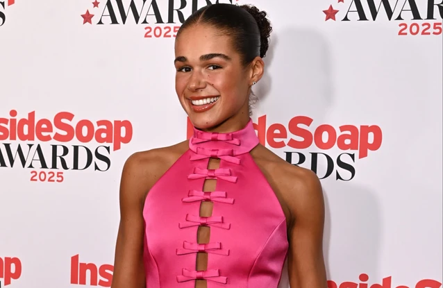 Tillie Amartey at the Inside Soap Awards