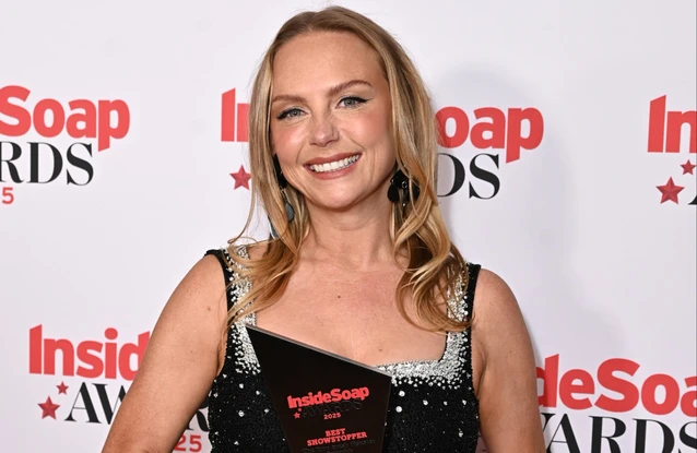 Natalie Ann Jamieson at the Inside Soap Awards