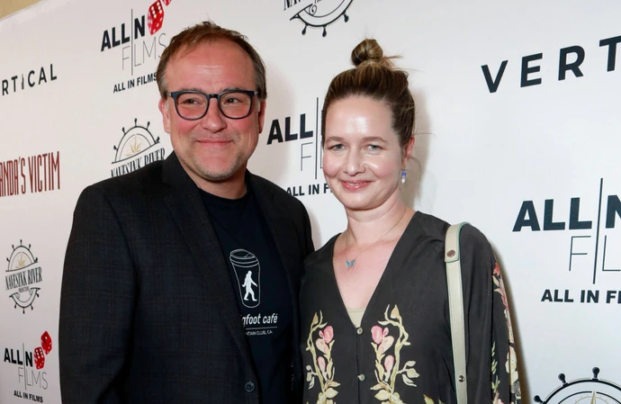 David DeLuise and wife Julia were at Selena Gomez's wedding