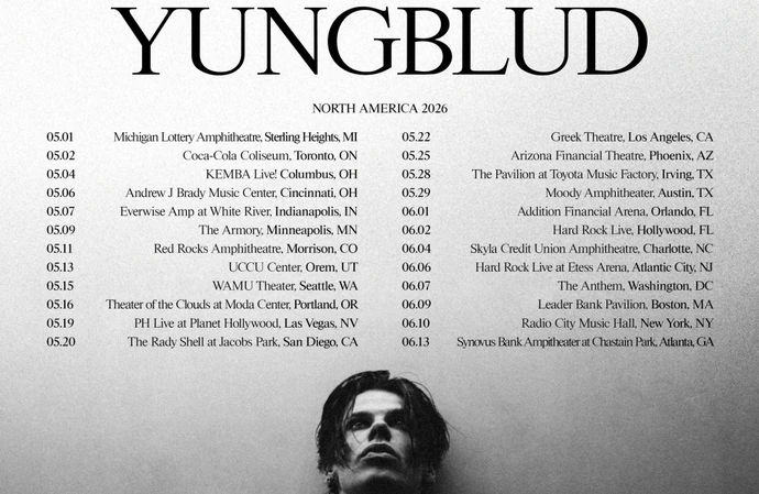Yungblud will be touring North America in 2026