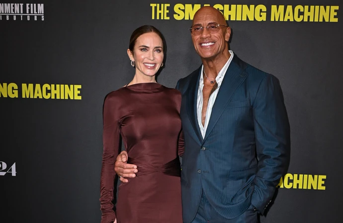 Emily Blunt has become close friends with Dwayne Johnson