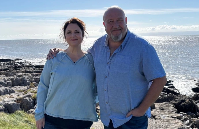 Ruth Jones and Steve Speirs