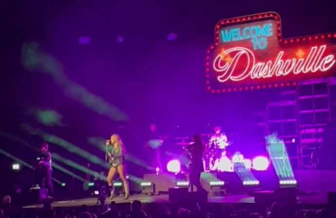 Dasha energised the crowd ahead of Kane Brown's headline set in Birmingham
