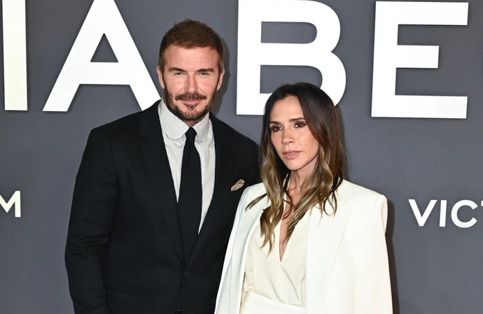David Beckham and his wife Victoria Beckham