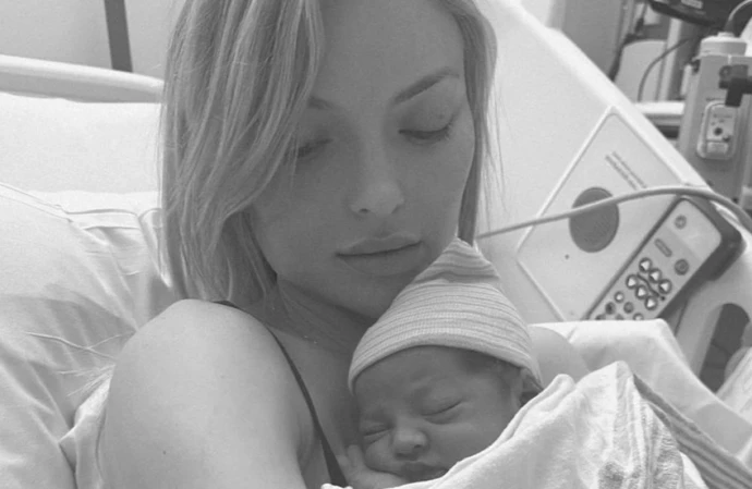 Francesca Eastwood has announced the birth of her second child