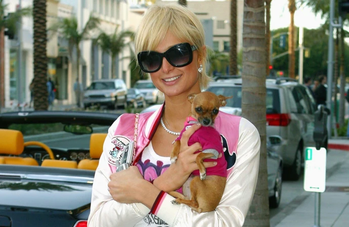 Paris Hilton and Tinkerbell