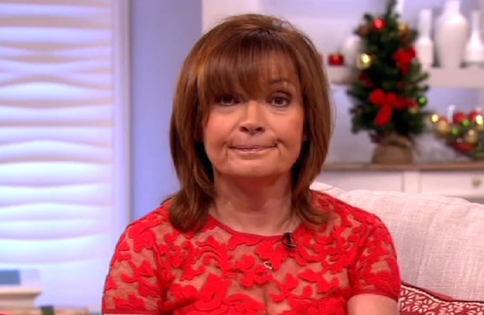 Lorraine Kelly hosting her eponymous ITV show in December 2014