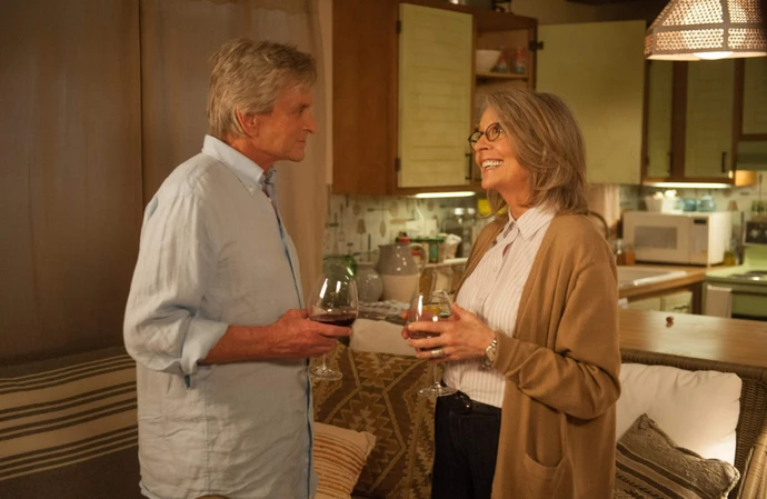 Michael Douglas and Diane Keaton in And So It Goes
