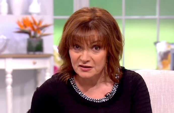 Lorraine Kelly hosting her eponymous ITV show in February 2015