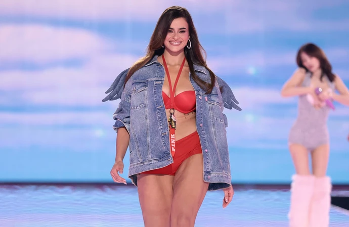 Euphoria star Barbie Ferreira goes double denim