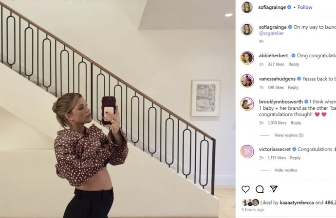 Sofia Richie Grainge is expecting her second child