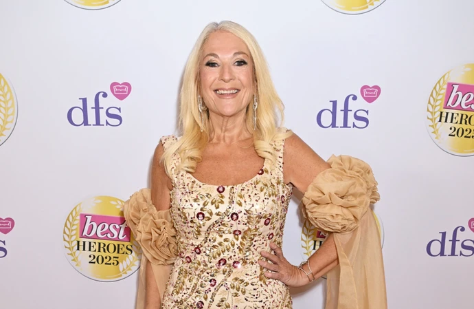 Vanessa Feltz at the 2025 Best Heroes Awards