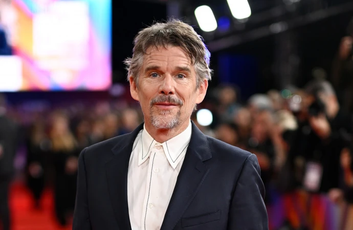 Ethan Hawke plays Broadway lyricist Lorenz Hart in Blue Moon
