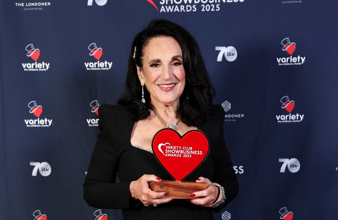 Lesley Joseph at the 2025 Variety Club Showbusiness Awards