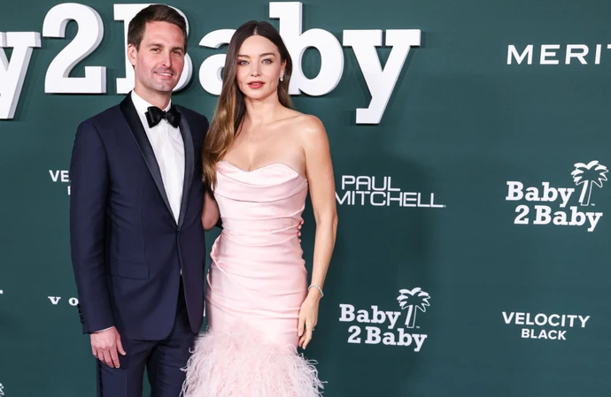Evan Spiegel and Miranda Kerr try and keep their children away from screens