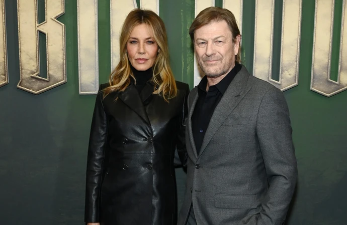 Connie Nielsen and Sean Bean at Robin Hood screening in London / Credit: Sophie Pettifer
